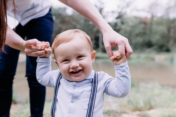 Happy one year old boy | Family Lifestyle Photography | Ewa Jones Photography
