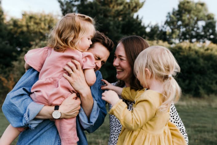 Family tickles | Family happiness | Family lifestyle Photography in basingstoke | Hampshire | Ewa Jones Photography