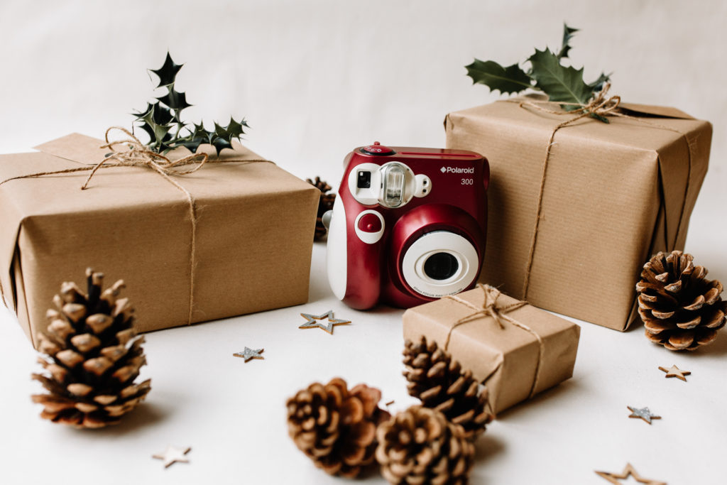 Polaroid camera. Photography gift ideas for photo enthusiasts. Ewa Jones Photography