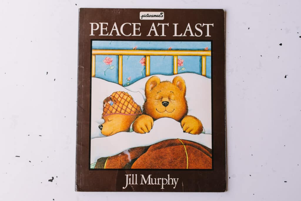 Peace at last book. 30 books to read for 0-5 year old - Part 1. Ewa Jones Photography