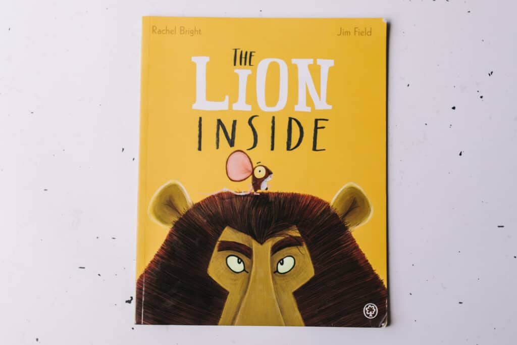 The lion inside book. 30 books to read for 0-5 year old - Part 2. Ewa Jones Photography