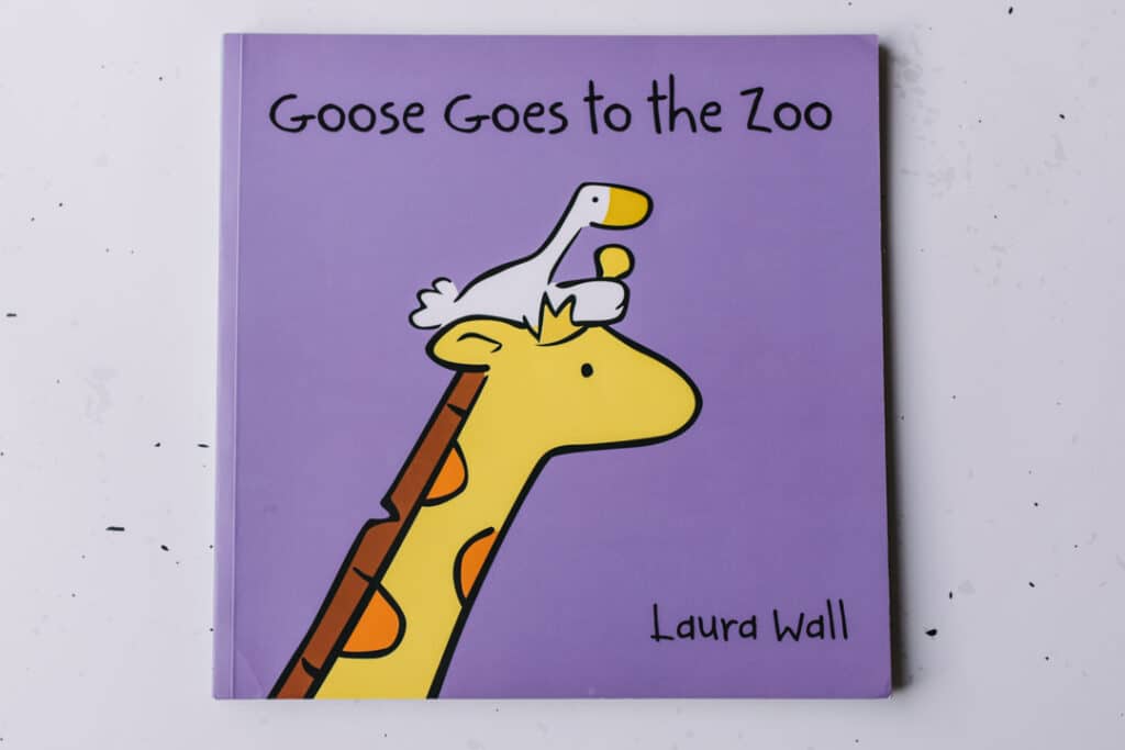 Goose Goes to the zoo book. 30 books to read for 0-5 year old - Part 1. Ewa Jones Photography