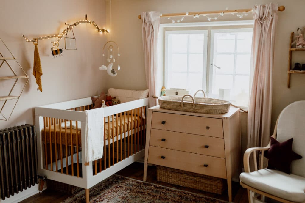 nursery design in rustic look. Ewa Jones Photography