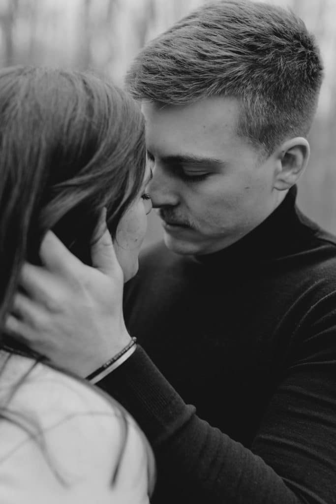 close up of dad looking at his wife. intimate photo session. Hampshire photographer. Hampshire family photo shoot. Ewa Jones Photography