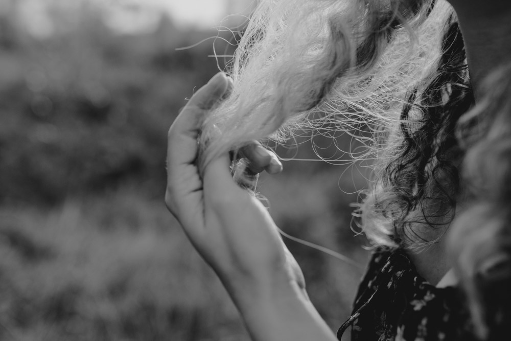 details of female hair. female photoshoot. Hampshire photographer. Ewa Jones Photography