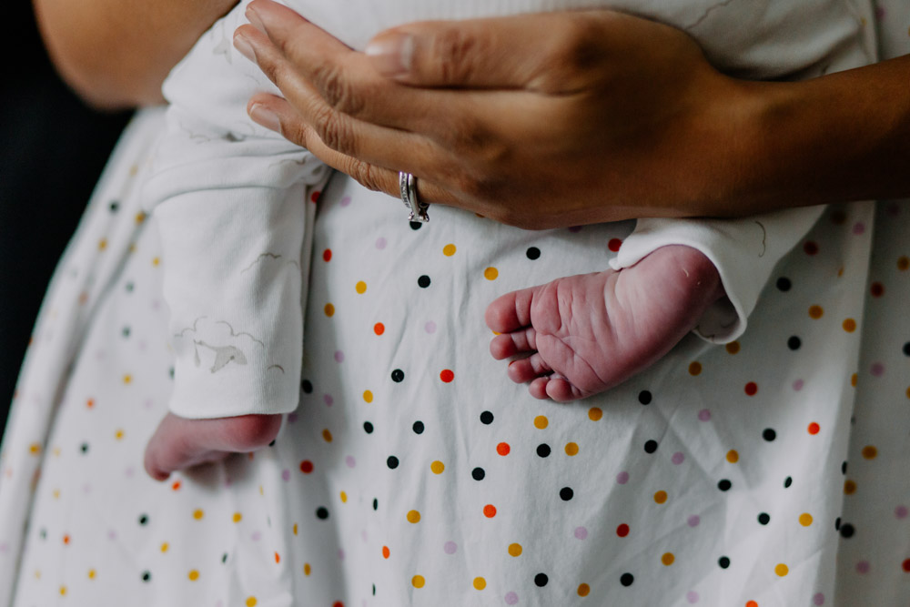 close up of baby feet. Hampshire newborn photo shoot. Ewa Jones Photography